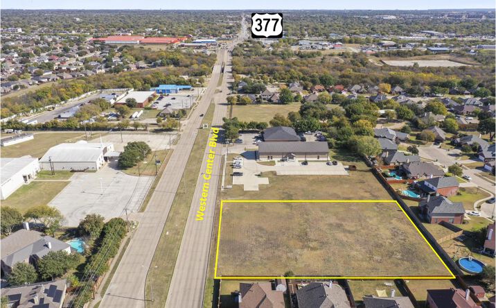 Pictures of Land property located at 5170 Western Center Blvd, Haltom City, TX 76137 for sales - image #1