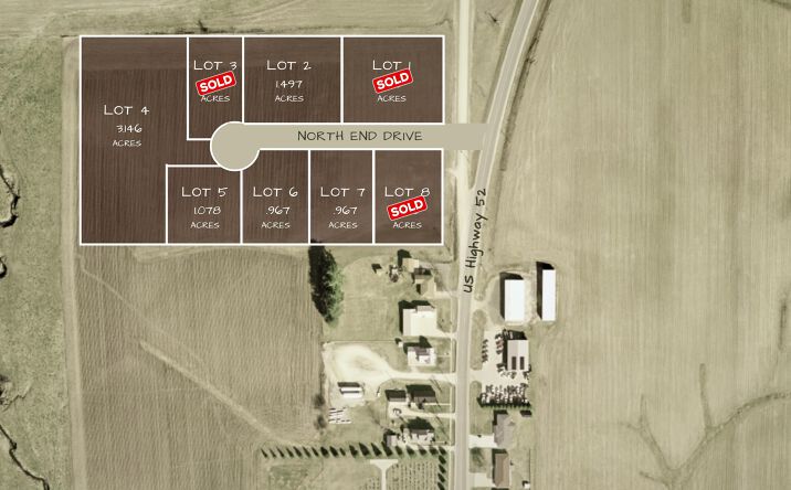 Pictures of Land property located at Lot 7 NorthEnd Drive, New Vienna, IA 52065-0000 for sales - image #1