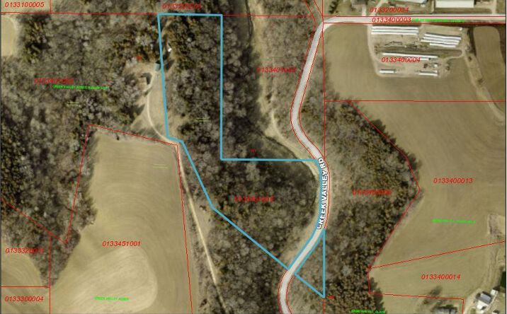 Pictures of Land property located at Lot 2-1 Creek Valley Acres, Sherrill, IA 52073 for sales - image #1