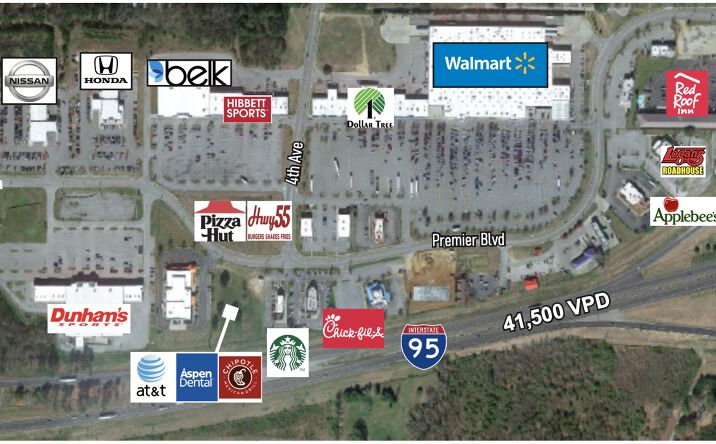 Pictures of Land property located at Premier Blvd, Roanoke Rapids, NC 27870 for sales - image #1