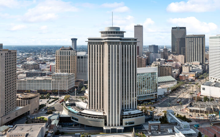 Pictures of Hospitality, Mixed Use, Multifamily property located at 2 Canal St, New Orleans, LA 70130 for sales - image #1
