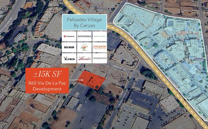 Pictures of Land property located at 860 Vía De La Paz, Los Angeles, CA 90272 for sales - image #1