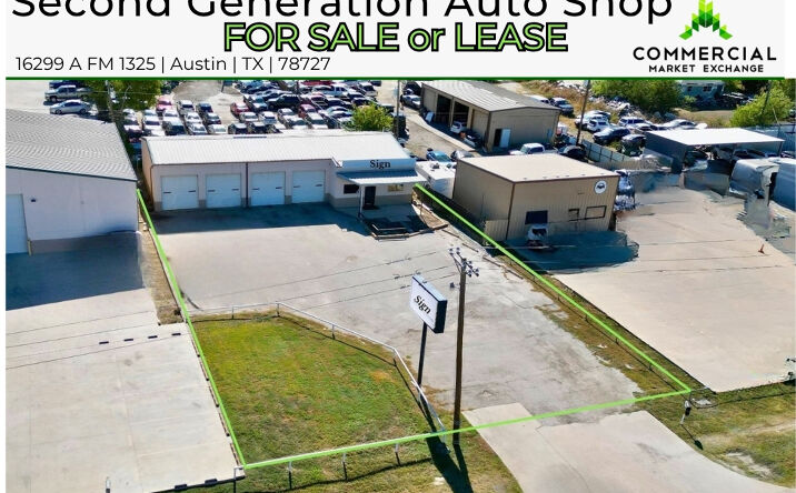 Pictures of Industrial, Retail, Special Purpose property located at 16299 Farm to Market Rd 1325, Austin, TX 78728 for sales - image #1