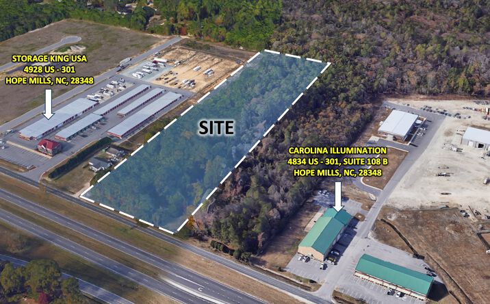 Pictures of Land property located at Hwy 301 S, Hope Mills, NC 28348 for sales - image #1
