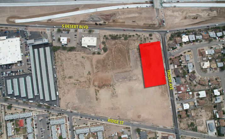 Pictures of Land property located at 343 Thorn Ave, El Paso, TX 79932 for sales - image #1