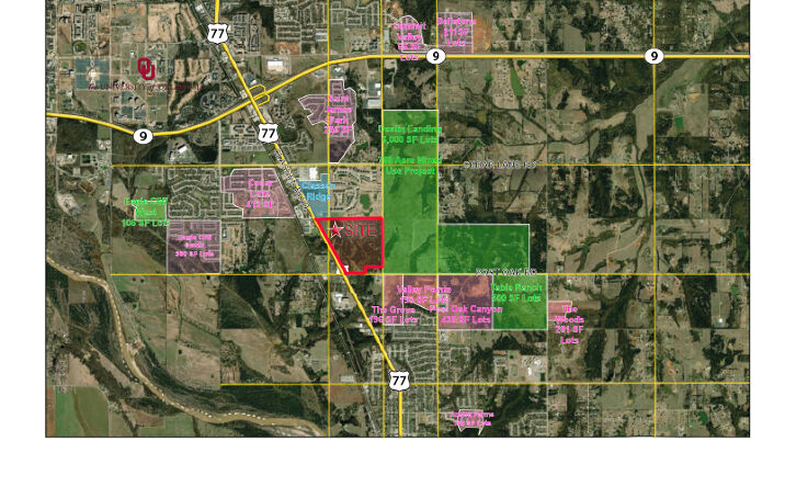 Pictures of Land property located at US 77 Lot 1, Norman, OK 73072, US 77 Lot 2, Norman, OK 73072, US 77 Lot 3, Norman, OK 73072, US 77 Lot 4, Norman, OK 73072, US 77 Lot 5, Norman, OK 73072 for sales - image #1