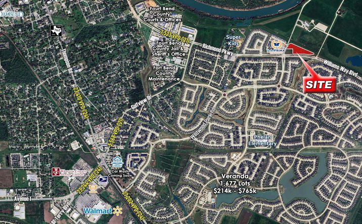 Pictures of Land property located at Richmond Pkwy & Cir Seven Rd, Richmond, TX 77469 for sales - image #1