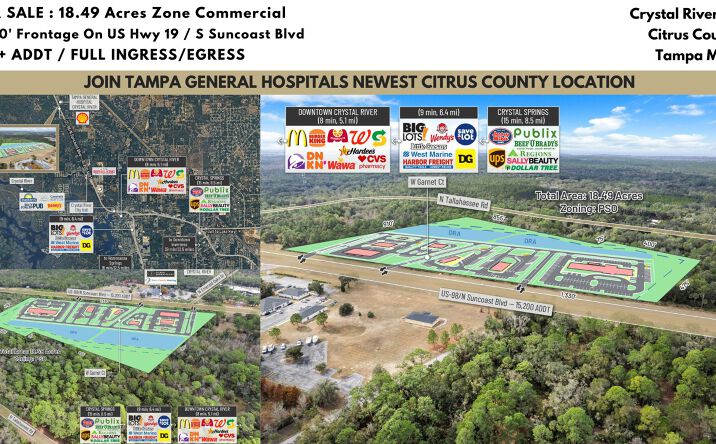 Pictures of Land property located at 11620 W Garnet Ct, Crystal River, FL 34428 for sales - image #1