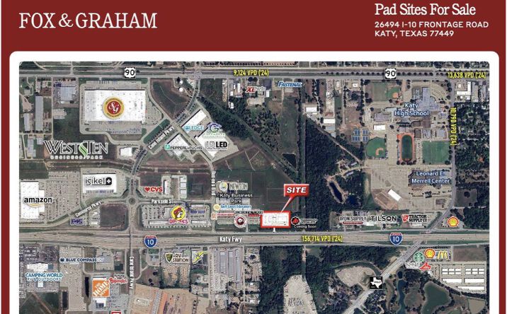 Pictures of Land property located at 26496 Interstate 10 Frontage Rd, Katy, TX 77494 for sales - image #1