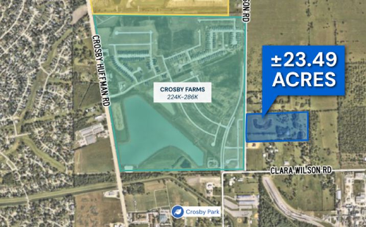 Pictures of Land property located at 17018 Miller Wilson Rd, Crosby, TX 77532 for sales - image #1