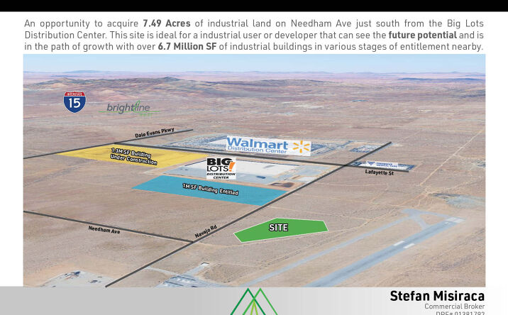 Pictures of Land property located at Needham Ave, Apple Valley, CA 92307 for sales - image #1