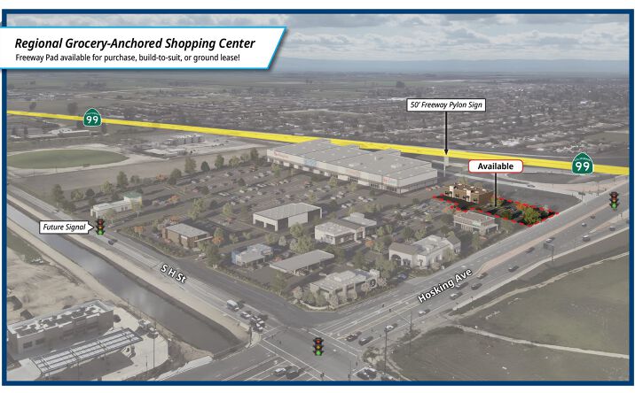 Pictures of Land property located at Hosking Ave, Bakersfield, CA 93307 for sales - image #1