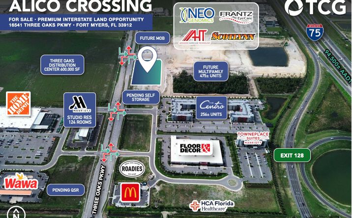 Pictures of Land property located at 16541 Three Oaks Pkwy, Fort Myers, FL 33967 for sales - image #1