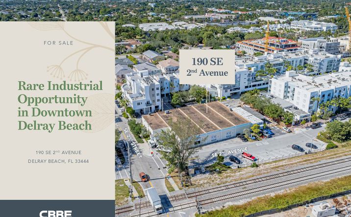 Pictures of Industrial, Retail property located at 190 SE 2nd Ave, Delray Beach, FL 33444 for sales - image #1