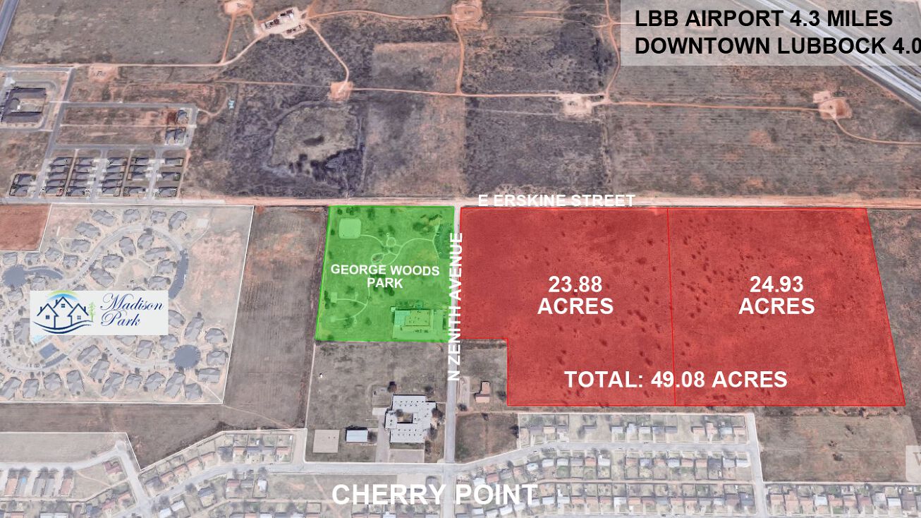 2602 E Erskine Street, Lubbock, TX 79415 Land for Sale Level
