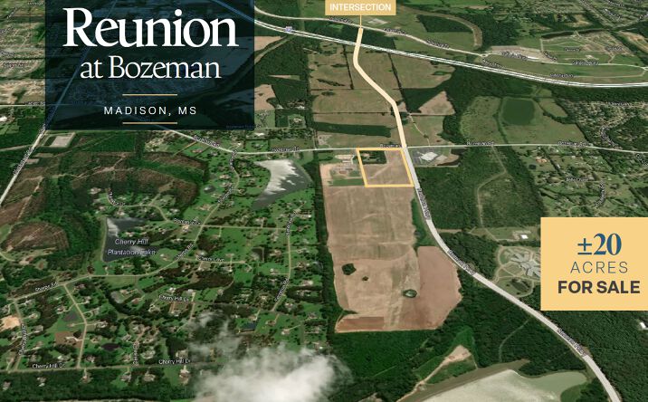 Pictures of Land property located at Bozeman Rd, Madison, MS 39110 for sales - image #1