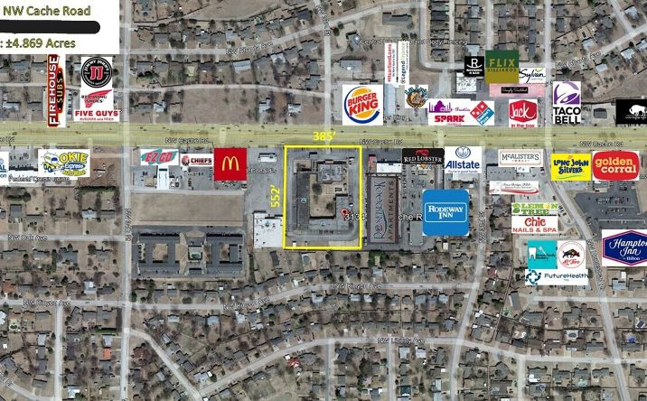 Pictures of Land property located at 3134 NW Cache Rd, Lawton, OK 73505 for sales - image #1