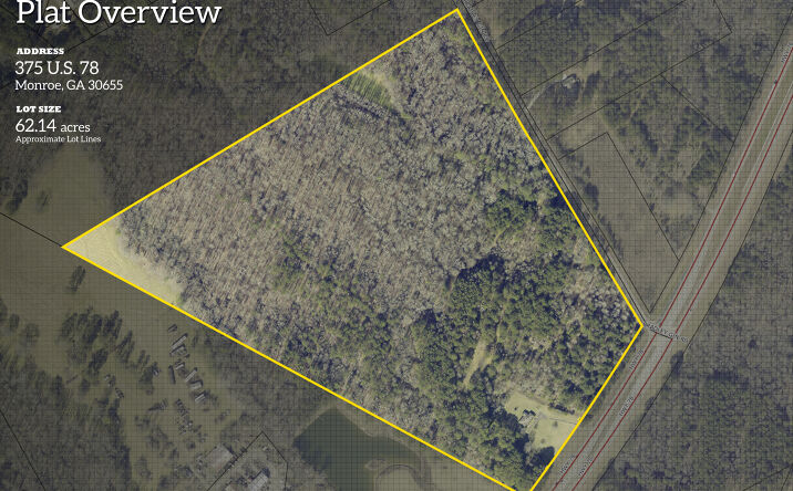 Pictures of Land property located at 375 Hwy 78, Monroe, GA 30655 for sales - image #1