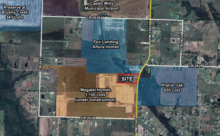 Pictures of Land property located at NWQ F.M. 1565 & C.R. 2638, Caddo Mills, TX 75135 for sales - image #1