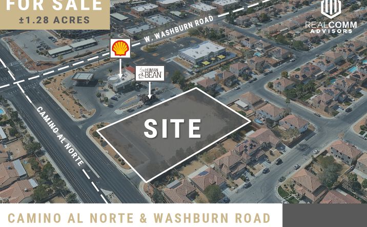Pictures of Land property located at Camino Al Norte & Washburn Road, North Las Vegas, NV 89031 for sales - image #1