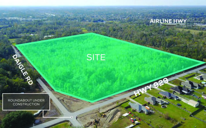 Pictures of Land property located at LA-929 & Daigle Rd, Prairieville, LA 70769 for sales - image #1