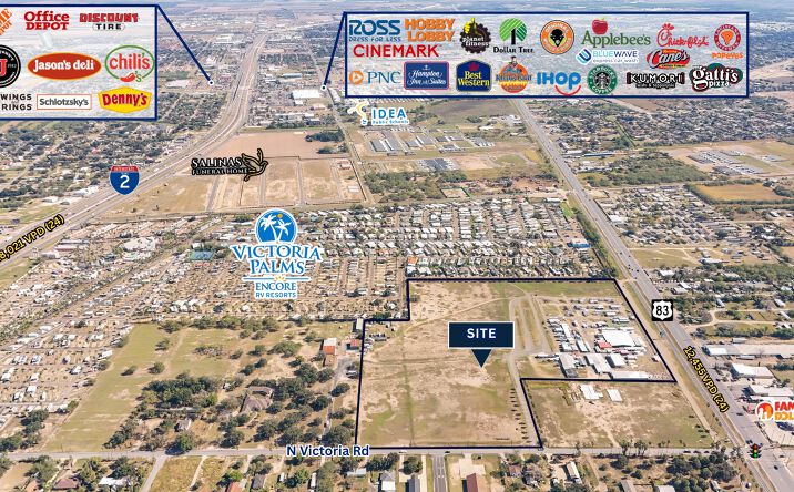 Pictures of Land property located at S Victoria Rd, Donna, TX 78537 for sales - image #1
