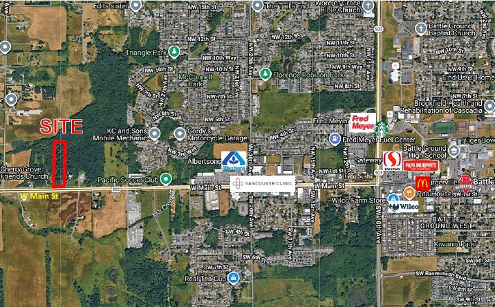 Pictures of Land property located at 3510 W Main St, Battle Ground, WA 98604 for sales - image #1