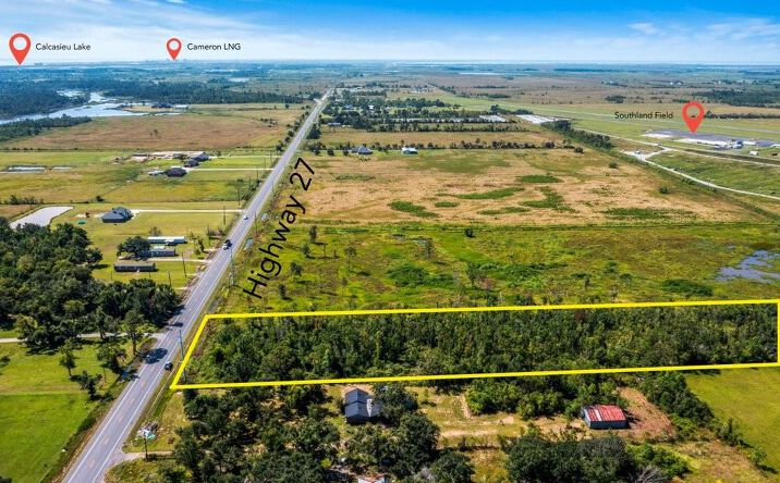 Pictures of Land property located at 7104 Highway 27 Highway, Sulphur, LA 70665 for sales - image #1