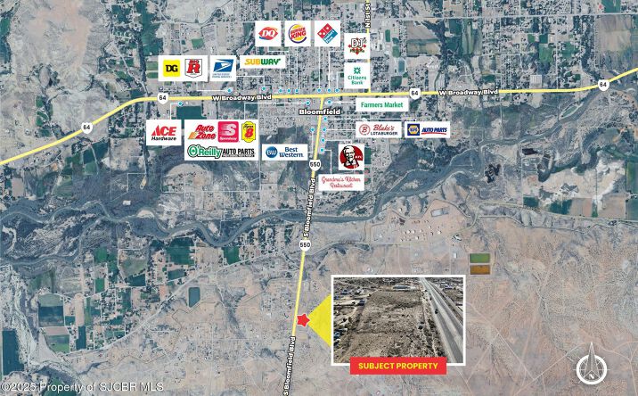 Pictures of Land property located at XX S BLOOMFIELD Boulevard, Bloomfield, NM 87413 for sales - image #1