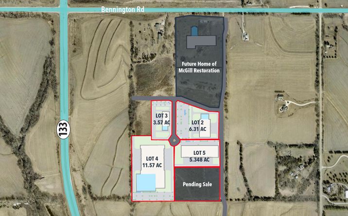 Pictures of Land property located at Hwy 133 & Bennington Rd, Bennington, NE 68142 for sales - image #1