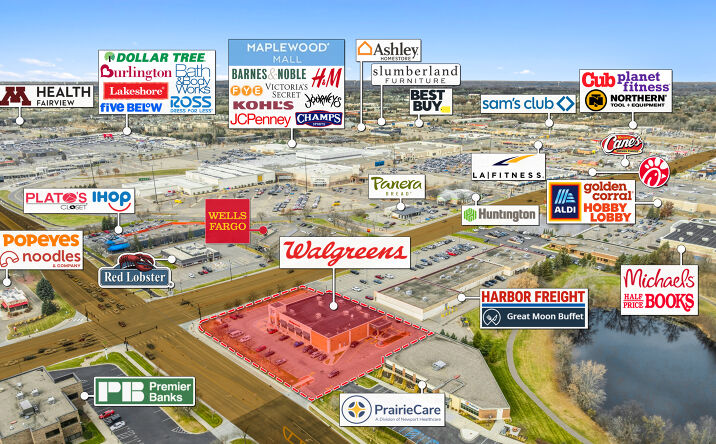 Pictures of Retail property located at 2920 White Bear Ave, Maplewood, MN 55109 for sales - image #1