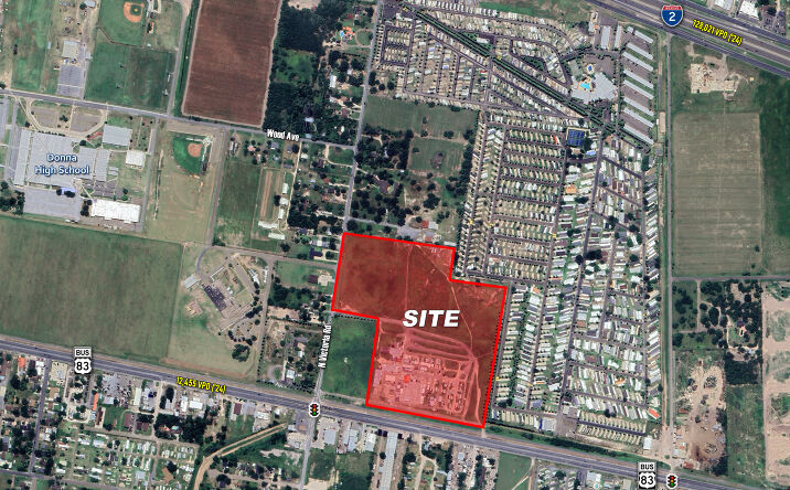 Pictures of Land, Retail property located at 208 N Victoria Rd, Donna, TX 78537 for sales - image #1