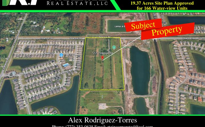 Pictures of Land property located at 5125 Peterson Rd, Fort Pierce, FL 34947 for sales - image #1