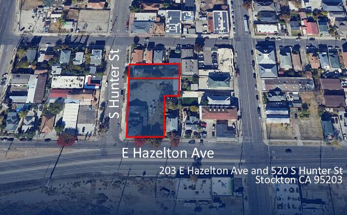 Pictures of Land property located at 203 E Hazelton Ave, Stockton, CA 95203 for sales - image #1