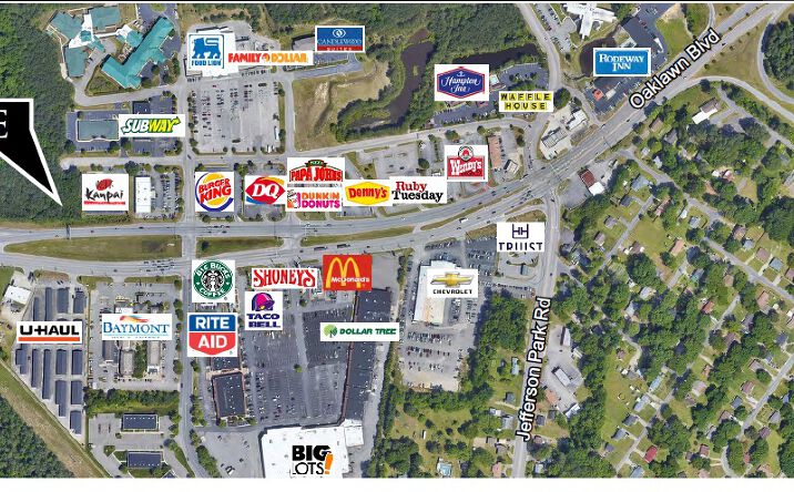 Pictures of Land, Retail property located at 5305 Oaklawn Blvd, Hopewell, VA 23860 for sales - image #1