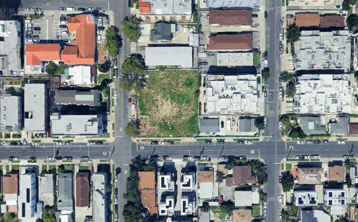 Pictures of Land property located at 1048-1054 S Oxford Ave, Los Angeles, CA 90006 for sales - image #1
