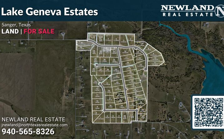 Pictures of Land property located at Lake Geneva Estates, Sanger, TX 76266 for sales - image #1