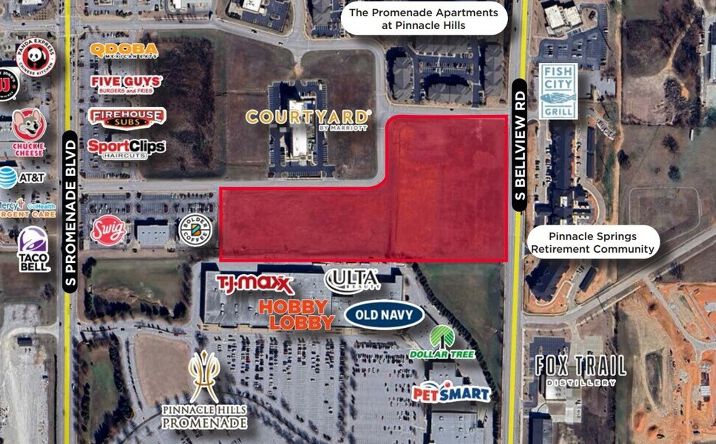 Pictures of Land property located at S Bellview Rd, Rogers, AR 72758 for sales - image #1