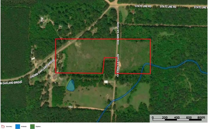 Pictures of Land property located at Oakland Bridge Road, 52122, LA 71277 for sales - image #1