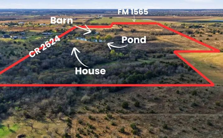 Pictures of Land property located at 4581 County Road 2624, 124328, TX 75135 for sales - image #1