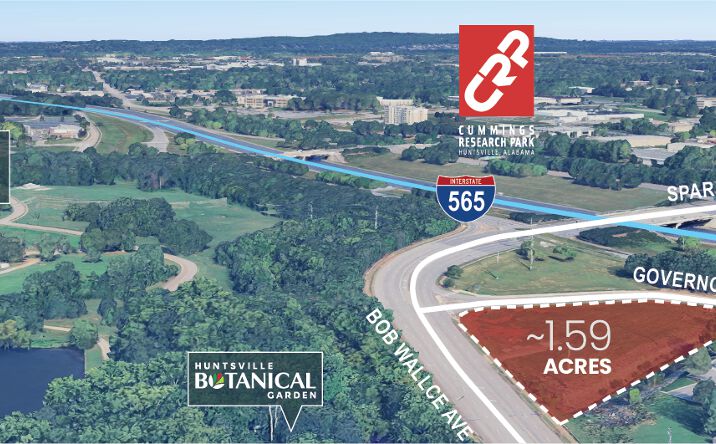 Pictures of Land property located at Governor's House Drive and Bob Wallace Avenue, Huntsville, AL 35805 for sales - image #1