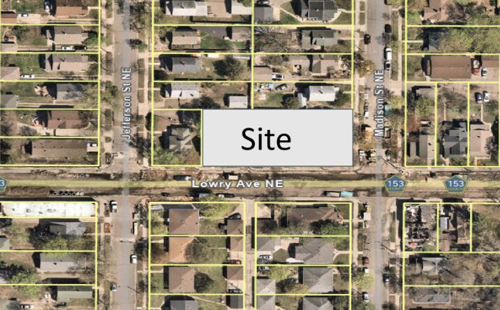 Pictures of Land property located at 2500 NE Madison St, Minneapolis, MN 55418 for sales - image #1