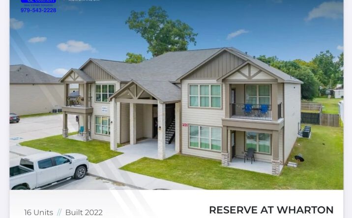 Pictures of Multifamily property located at 112 Kelly St, Wharton, TX 77488 for sales - image #1