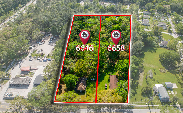 Pictures of Land property located at 6646 & 6658 Old Kings Road, Jacksonville, FL 32219 for sales - image #1