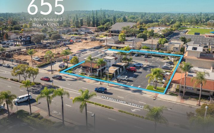 Pictures of Retail property located at 655 S Brea Blvd, Brea, CA 92821 for sales - image #1