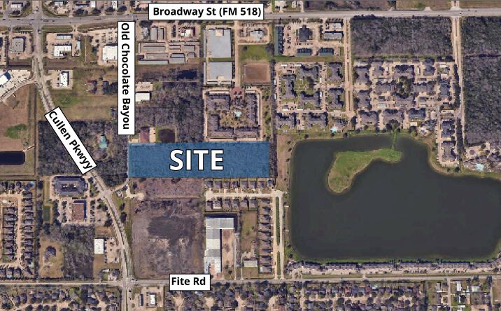 Pictures of Land property located at 2917 Old Chocolate Bayou Rd, Pearland, TX 77584 for sales - image #1