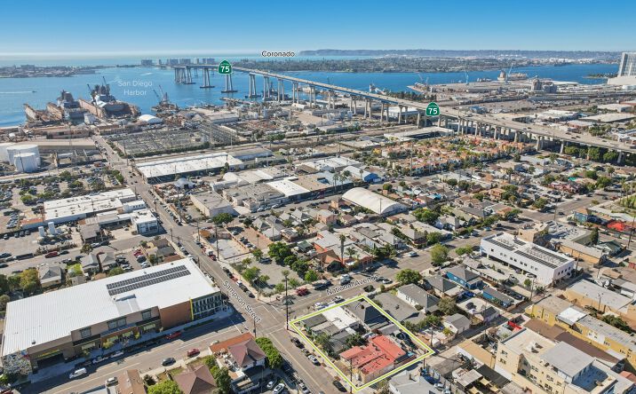 Pictures of Multifamily, Mixed Use, Land property located at 2186 National Ave, San Diego, CA 92113 for sales - image #1