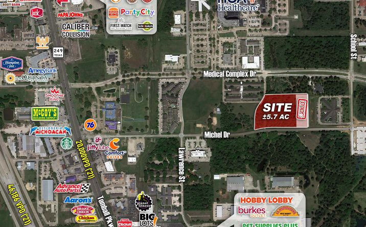 Pictures of Land property located at 0 Michel Rd, Tomball, TX 77375 for sales - image #1