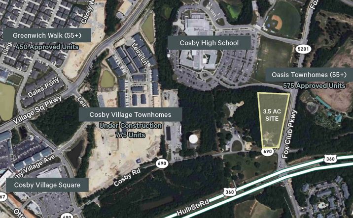 Pictures of Land property located at 15500 Cosby Rd, Chesterfield, VA 23832 for sales - image #1