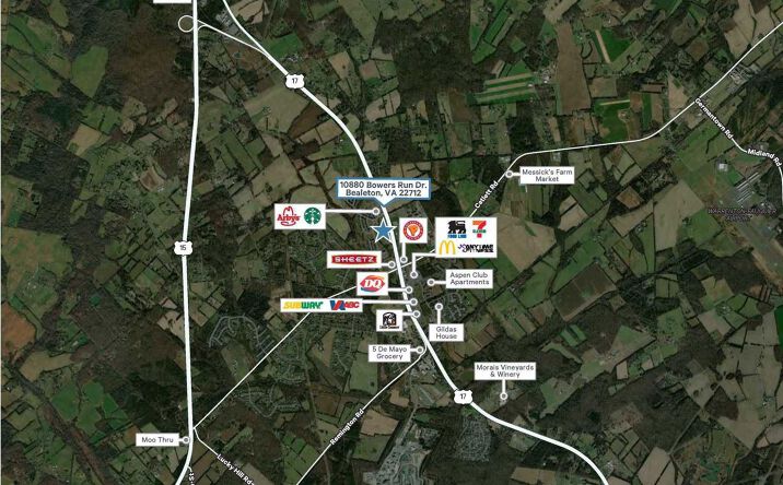 Pictures of Land property located at 10880 Bowers Run Dr, Bealeton, VA 22712 for sales - image #1